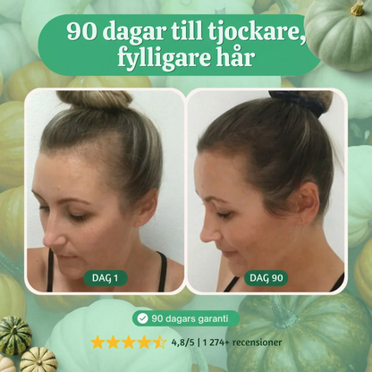 Follicra™ – Pumpafröolja Hårstöd Softgels