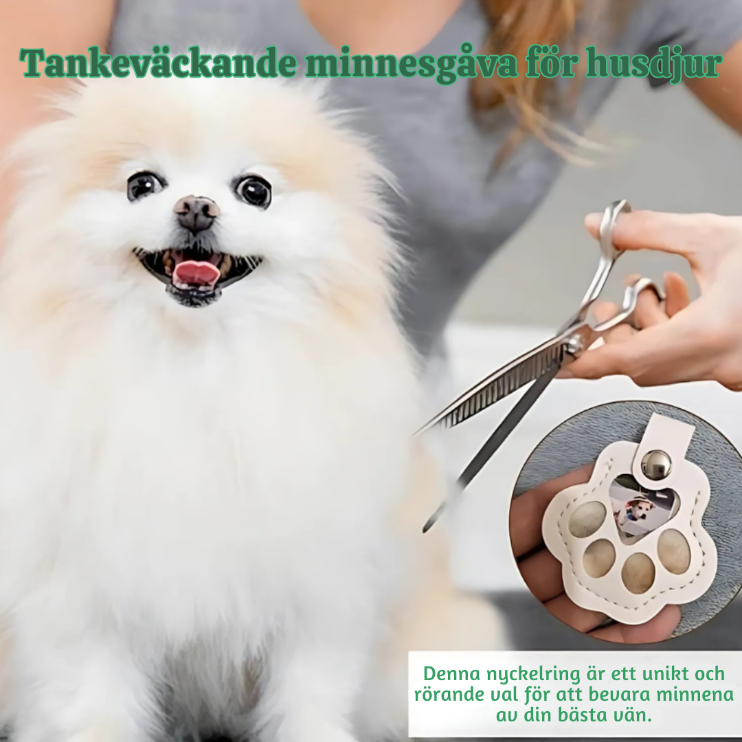 MemoriPaw™ – Husdjursminnesnyckelring