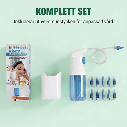 EarPure™ – Avancerat Kit För Borttagning Av Öronvax