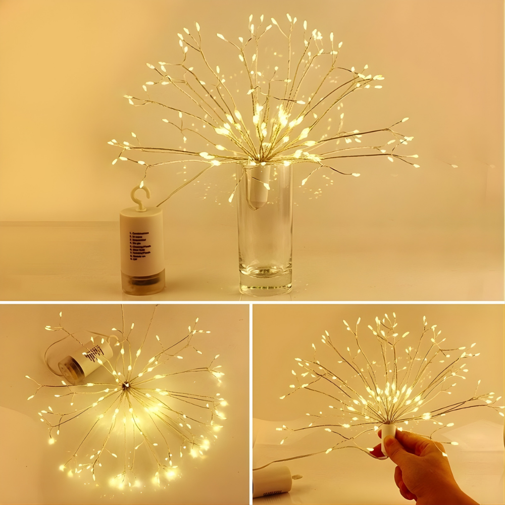 StarBurst™ – Soldrivna Dekorativa LED Fyrverkerilampor