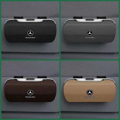 LuxVisor™ – Premium One-Touch Glasögonhållare för Bil