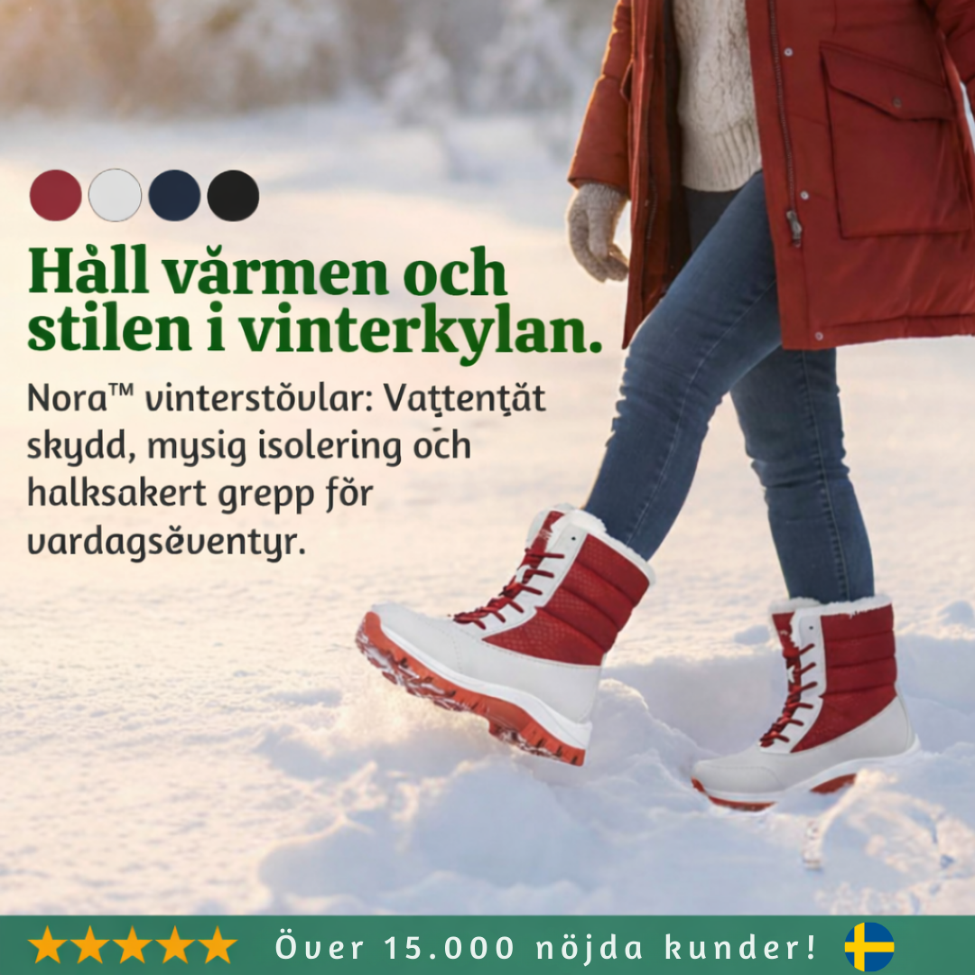Nora™ – Mysiga Vinter Snöstövlar för Kvinnor