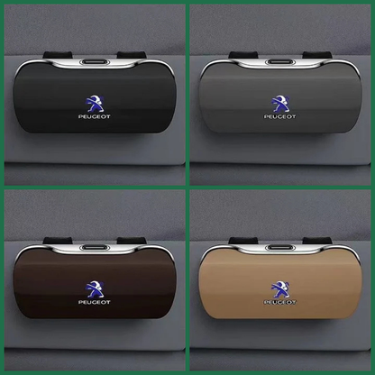 LuxVisor™ – Premium One-Touch Glasögonhållare för Bil