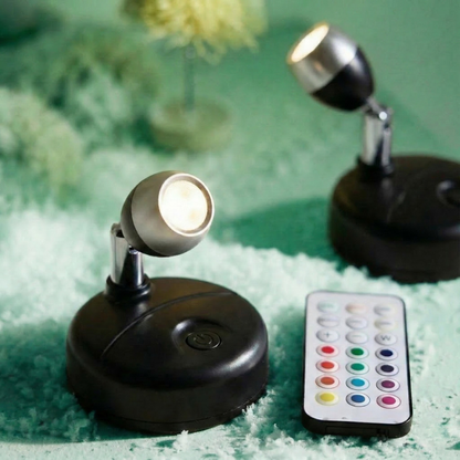 Auralis™ – Trådlös Justerbar Spotlight Stämningslampa