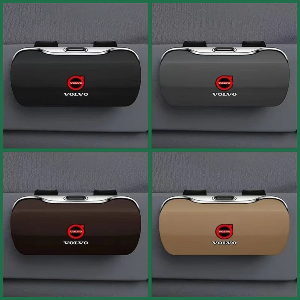 LuxVisor™ – Premium One-Touch Glasögonhållare för Bil