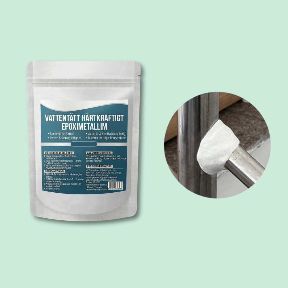 SteelBond™ – Vattentätt Kraftfullt Epoxy Metall Reparationslim