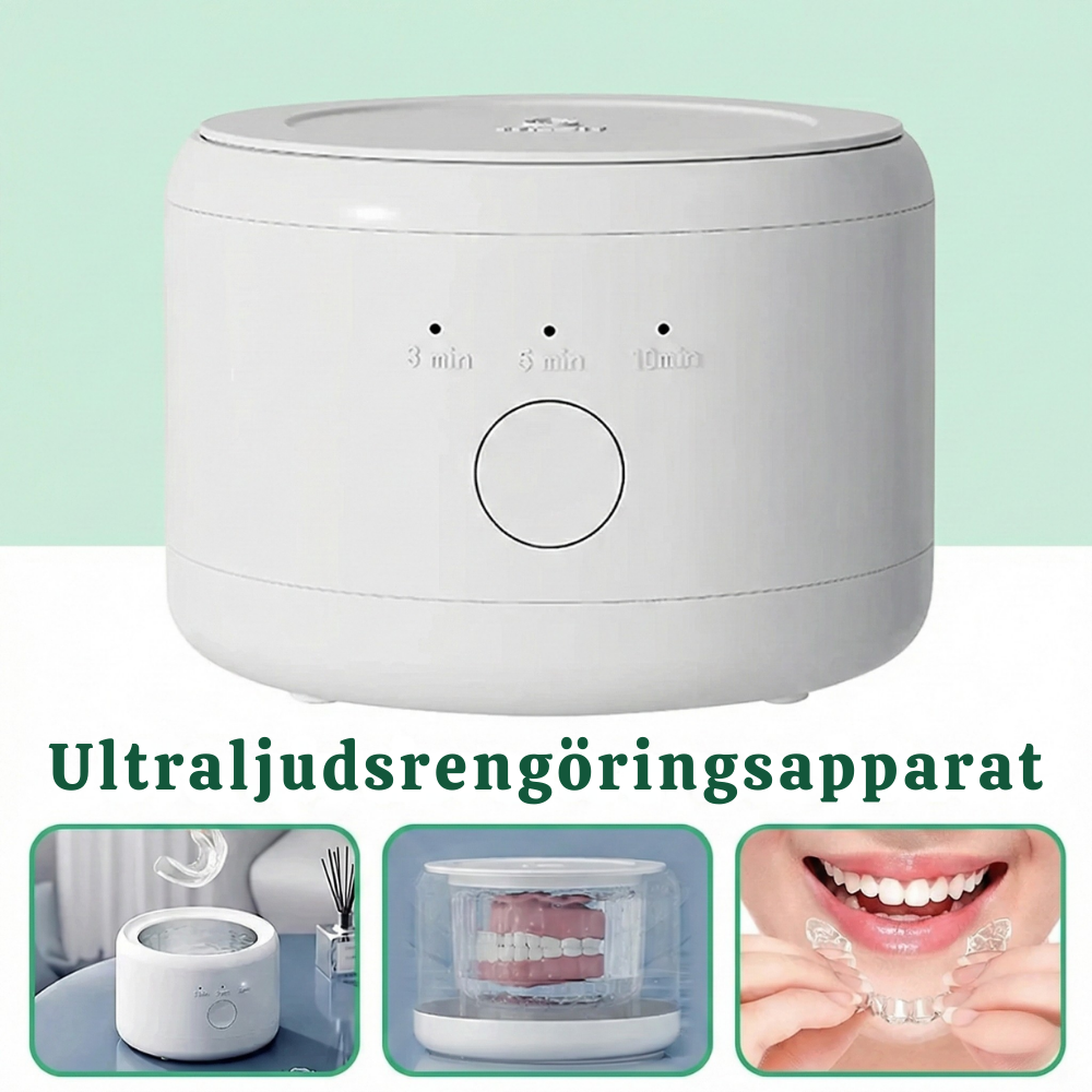 SmileSonic™ – Professionell Ultraljuds Rengöringsmaskin för Retainers