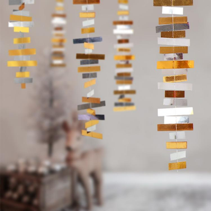 PrismStrips™ – Kinetisk Ljusreflekterande Pappersgirlang