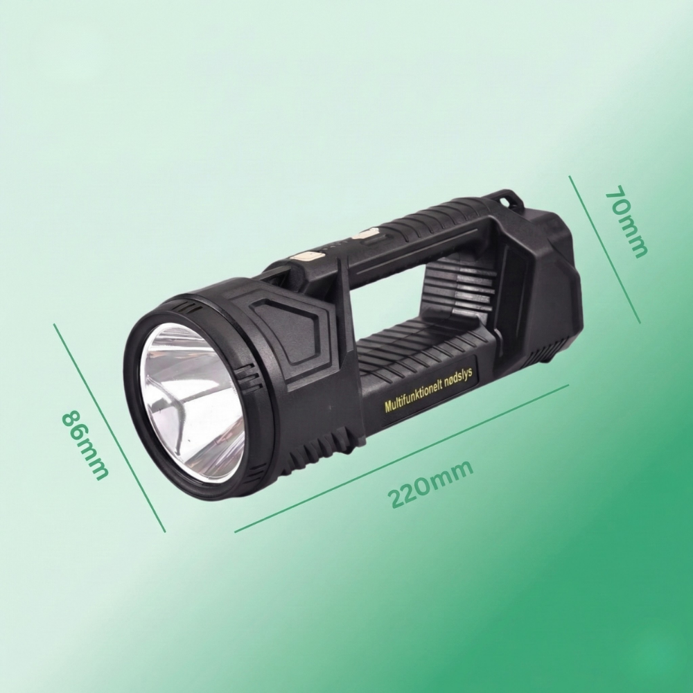UltraRay™ – Långräckviddig Taktisk LED Ficklampa