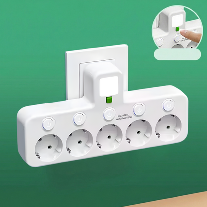 PlugWise™ – Smart Grenuttag med USB Laddningshub