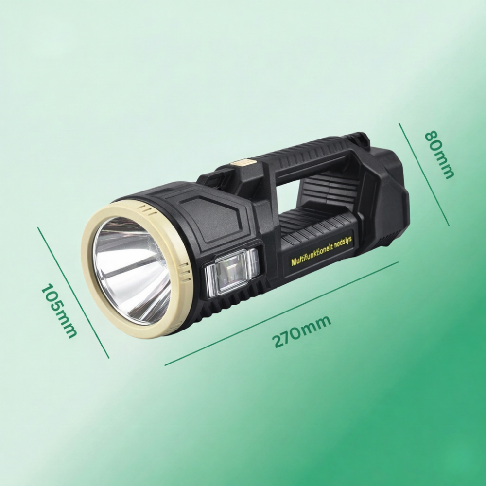 UltraRay™ – Långräckviddig Taktisk LED Ficklampa