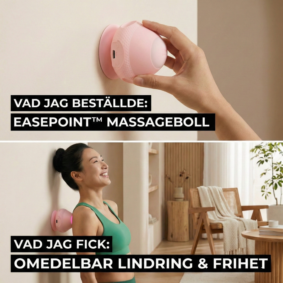 EasePoint™ – Triggerpunkt Självmassageboll med Sugkopp