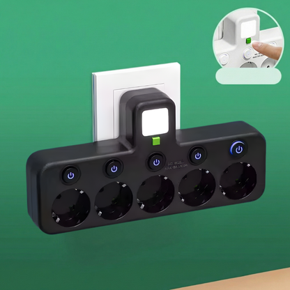 PlugWise™ – Smart Grenuttag med USB Laddningshub