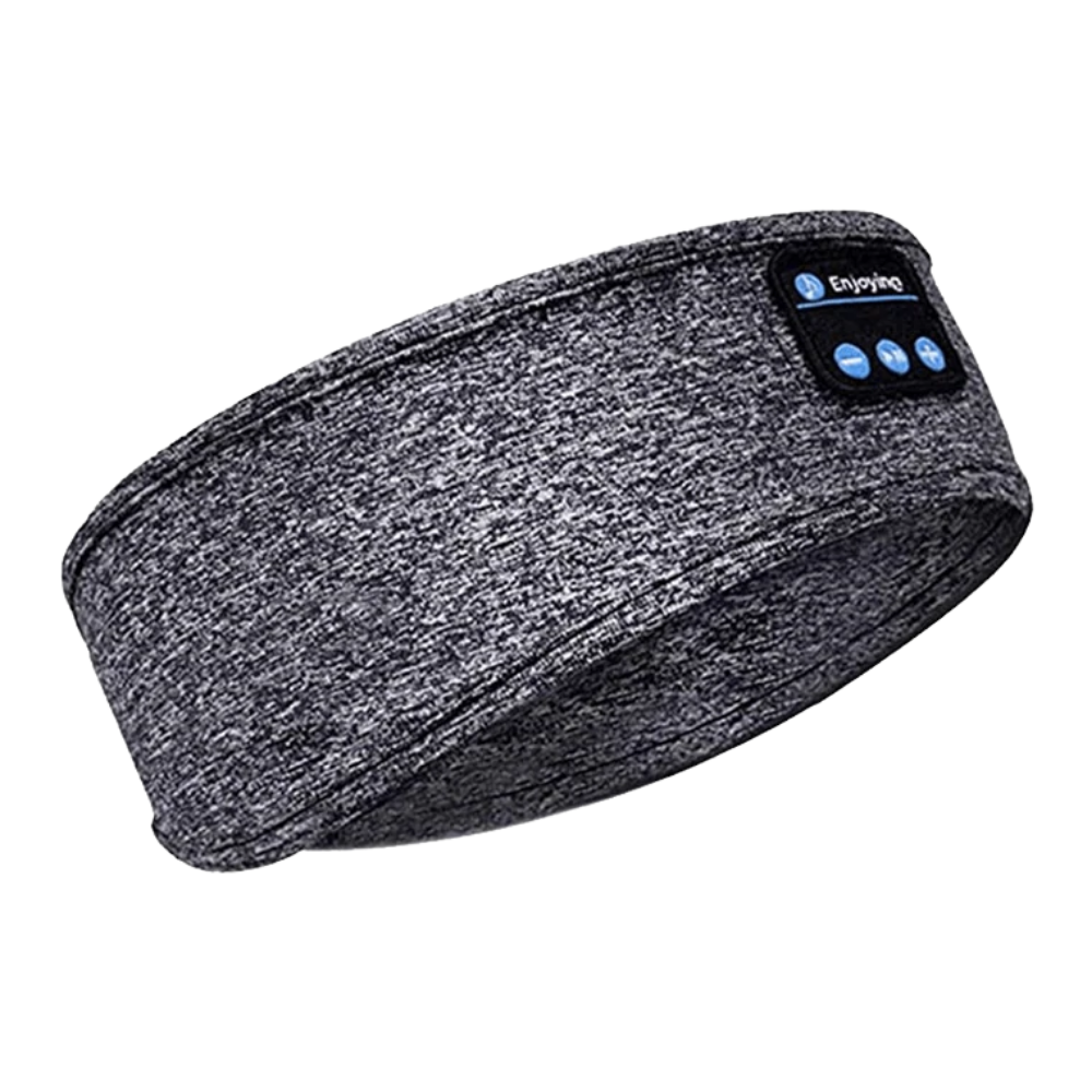 QuietRest™ – Trådlös Brusreducerande Sovmask Headband