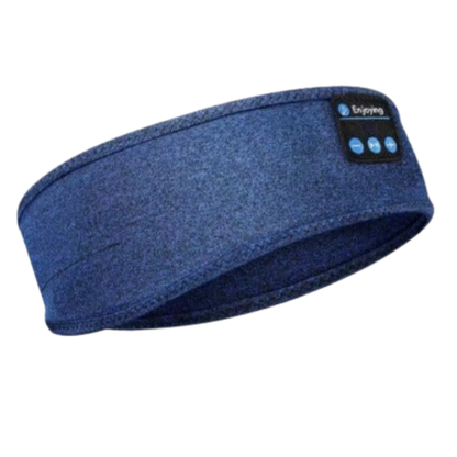 QuietRest™ – Trådlös Brusreducerande Sovmask Headband