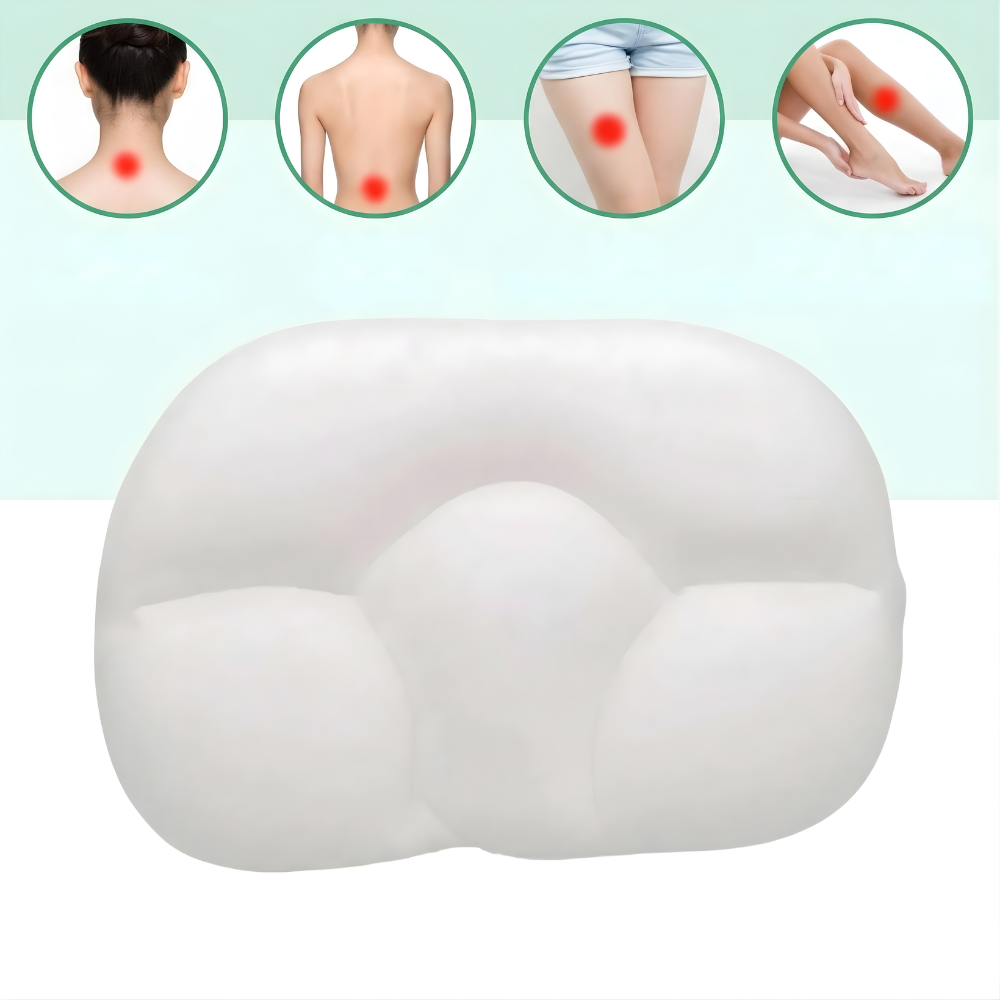CloudCradle™ – Ergonomisk Microbead Sovstödskudde
