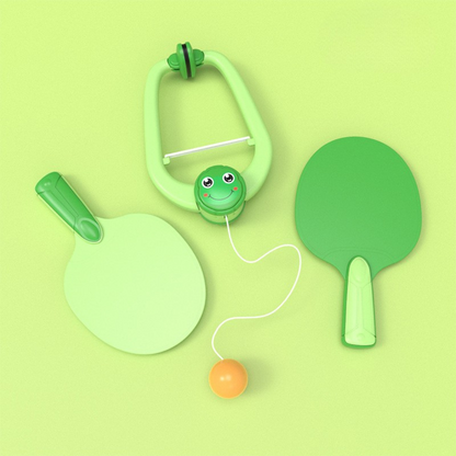 PingJoy™ – Justerbart Hängande Bordtennis Spelset för Dörrkarm
