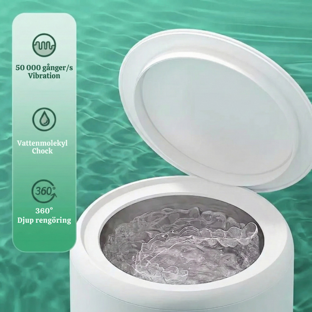 SmileSonic™ – Professionell Ultraljuds Rengöringsmaskin för Retainers