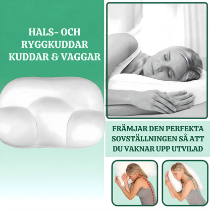 CloudCradle™ – Ergonomisk Microbead Sovstödskudde