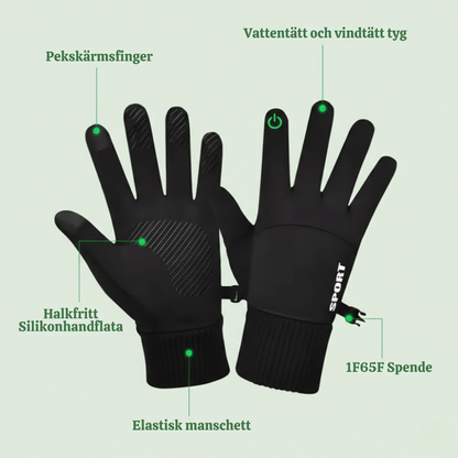 FrostLine™ – Nordiska Halksäkra Termiska Arbetshandskar för Vinter