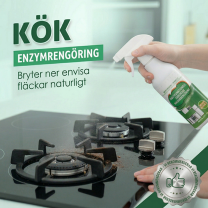 EnzyClean™ – Enzymbaserad Rengöringsspray För Köket Och Flera Ytor