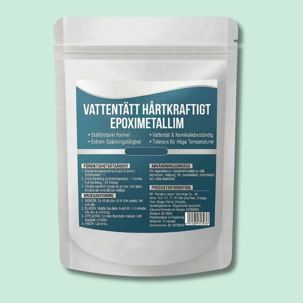 SteelBond™ – Vattentätt Kraftfullt Epoxy Metall Reparationslim