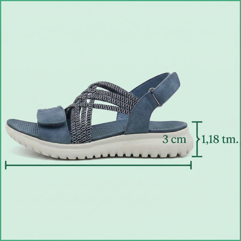 Mathilde™ – Lättviktiga Ortopediska Komfort Sandaler