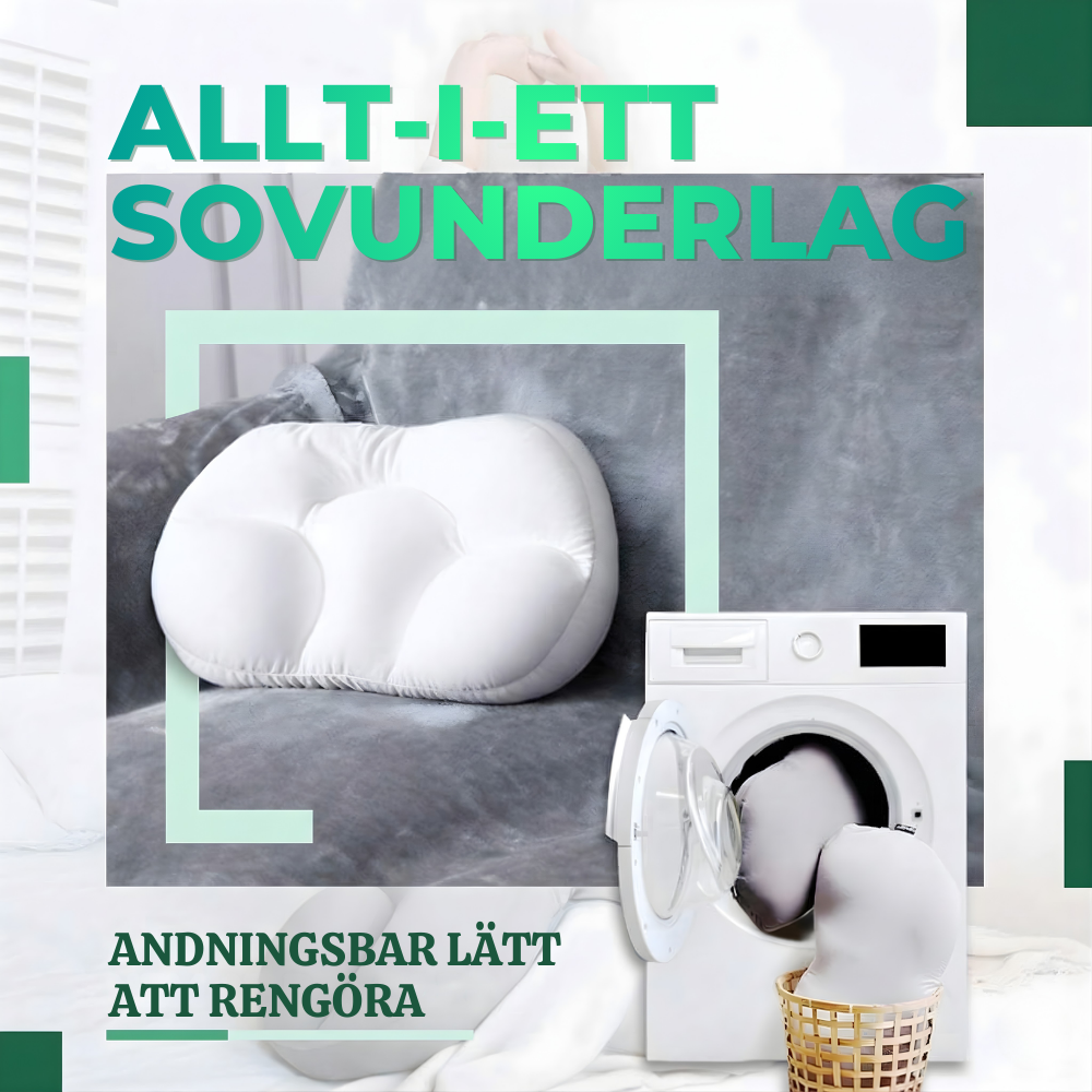CloudCradle™ – Ergonomisk Microbead Sovstödskudde