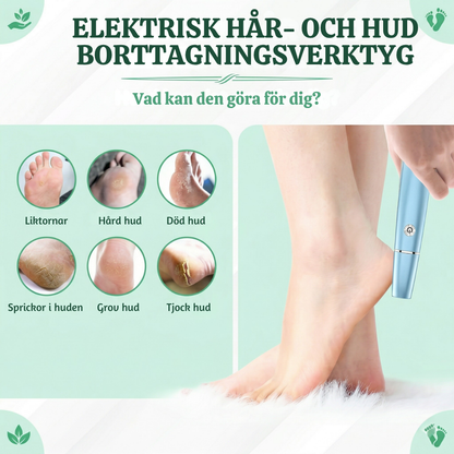 PediPro™ – Uppladdningsbar Elektrisk Pedikyr-förhårdnadsborttagare