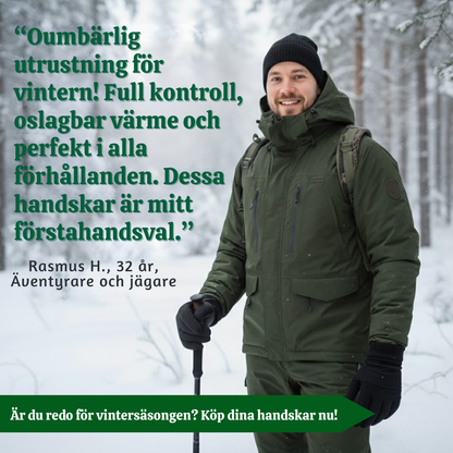 FrostLine™ – Nordiska Halksäkra Termiska Arbetshandskar för Vinter
