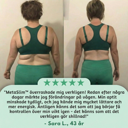 MetaSlim™ – Dagliga Kapslar för Aptit- och Ämnesomsättningsstöd