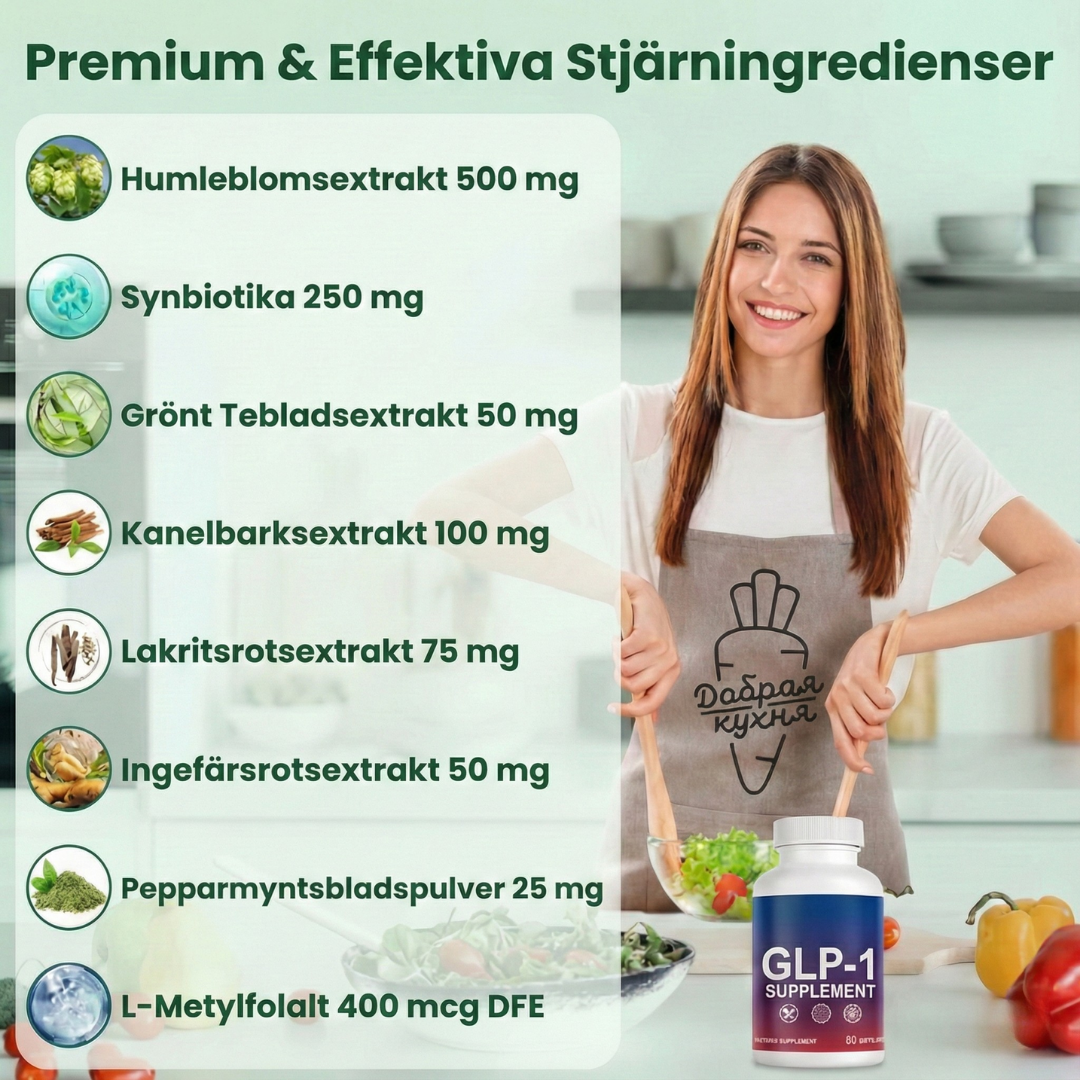 MetaSlim™ – Dagliga Kapslar för Aptit- och Ämnesomsättningsstöd