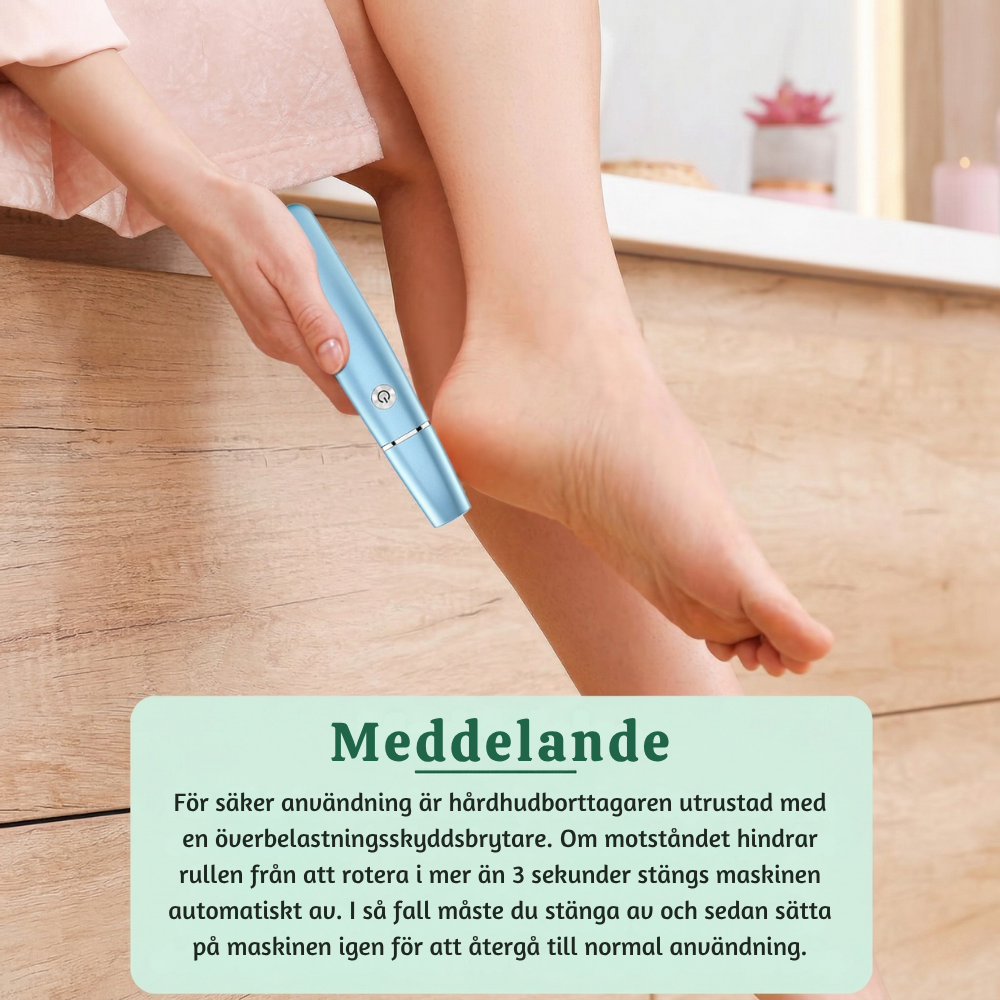 PediPro™ – Uppladdningsbar Elektrisk Pedikyr-förhårdnadsborttagare