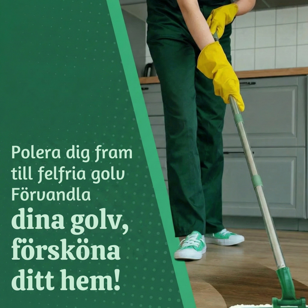 PolishPro™ – Högglans Multi-Yt Golvåterställare & Polerare