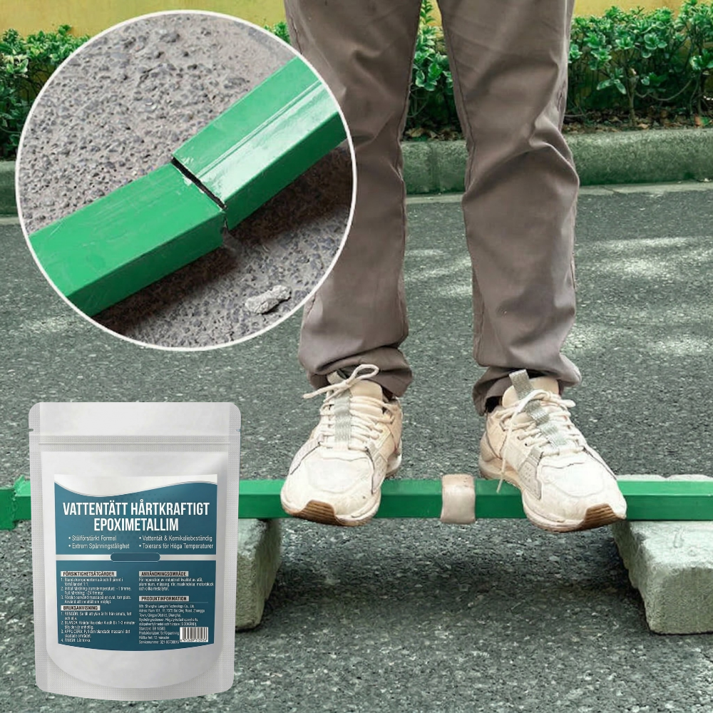SteelBond™ – Vattentätt Kraftfullt Epoxy Metall Reparationslim