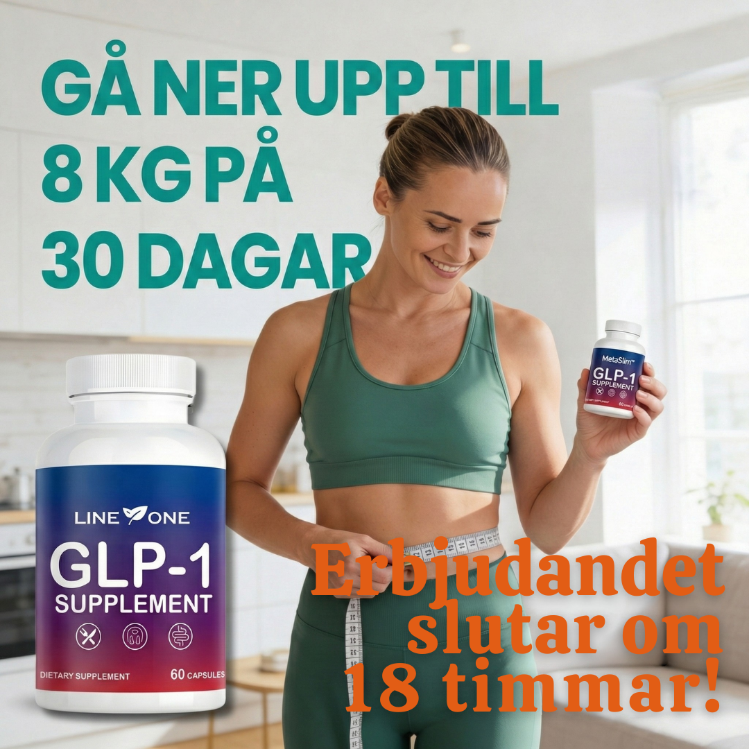 MetaSlim™ – Dagliga Kapslar för Aptit- och Ämnesomsättningsstöd
