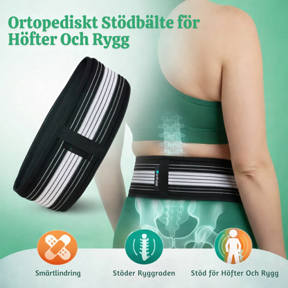 OrthoFlex™ – Ortopediskt Höft- & Ryggstöd Bälte