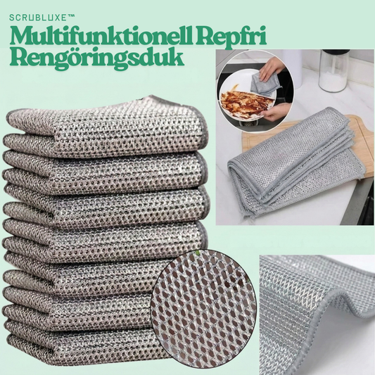 ScrubLuxe™ – Multifunktionell Repfri Rengöringsduk