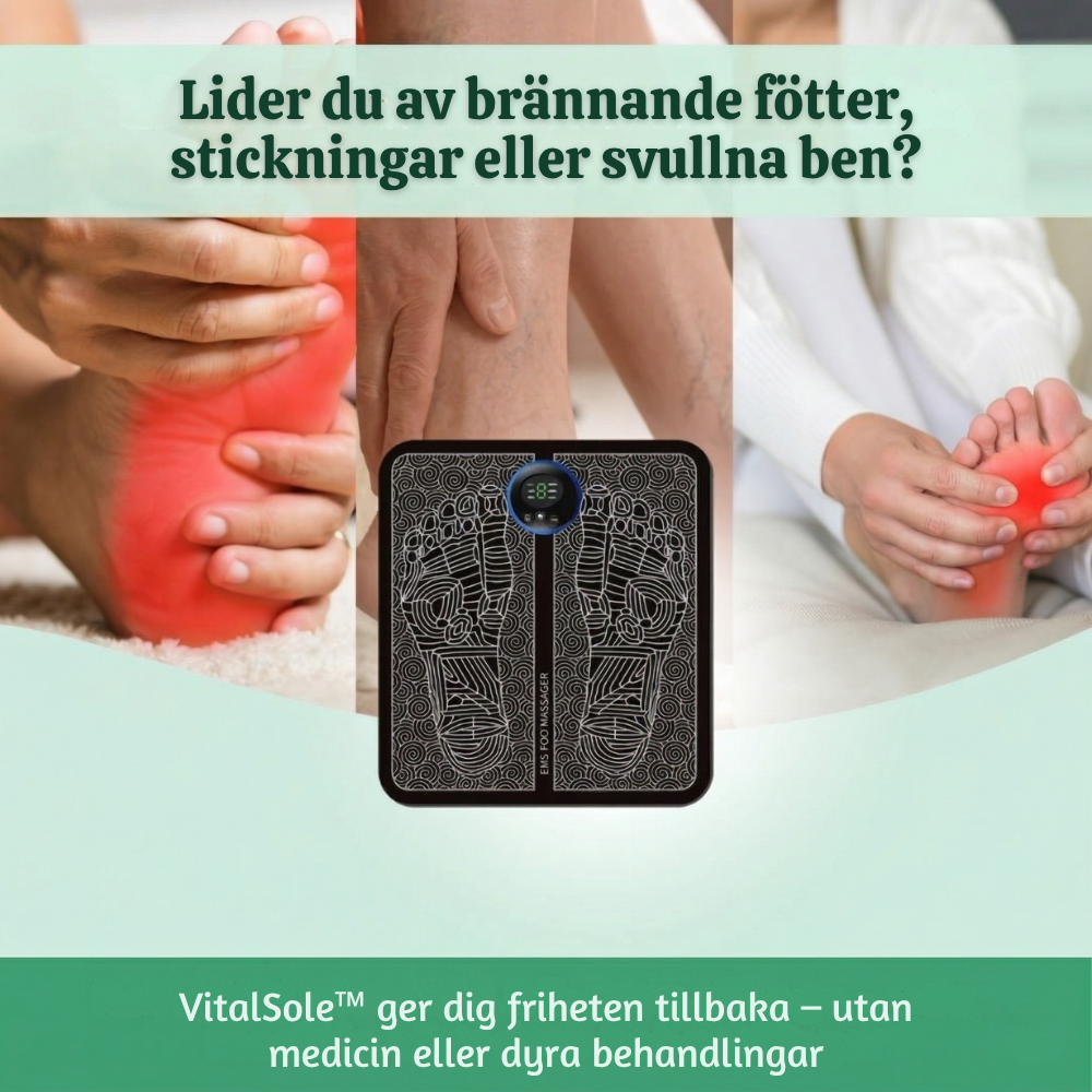 VitalSole™ – Smart EMS Fotterapi Massager