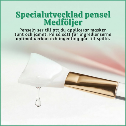 LunéaSkin™ – Återfuktande Bio-Kollagen Inpackande Nattmask Set