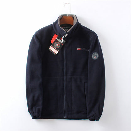 SnugPeak™ – Unisex Dubbellager Vadderad Fleecejacka