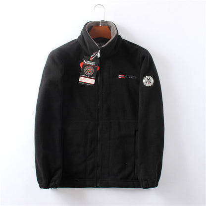 SnugPeak™ – Unisex Dubbellager Vadderad Fleecejacka