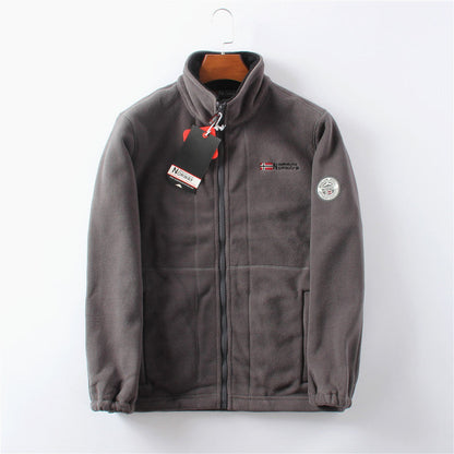 SnugPeak™ – Unisex Dubbellager Vadderad Fleecejacka