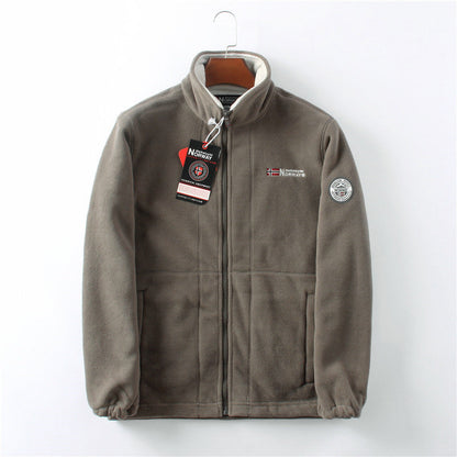 SnugPeak™ – Unisex Dubbellager Vadderad Fleecejacka
