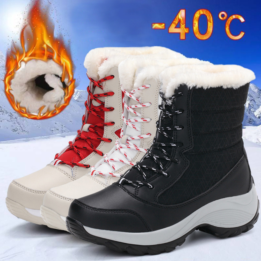 Nora™ – Mysiga Vinter Snöstövlar för Kvinnor