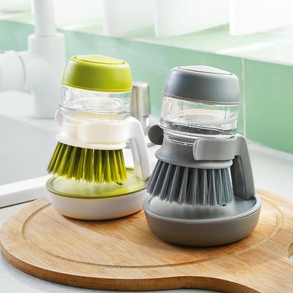 ScrubJet™ – Köks Skrubbborste med Inbyggd Tvåldispenser