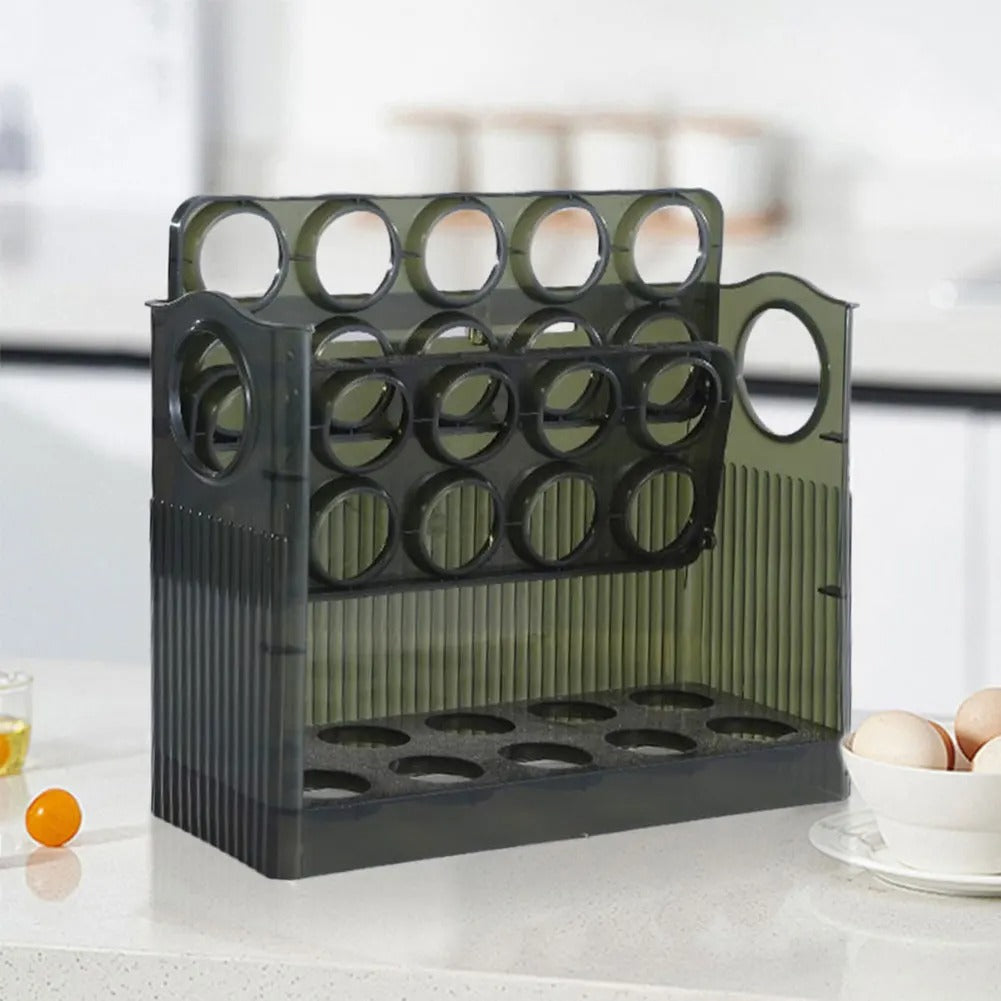 FreshNest™ – Flerskikts Självdispenserande Äggförvarings Organizer