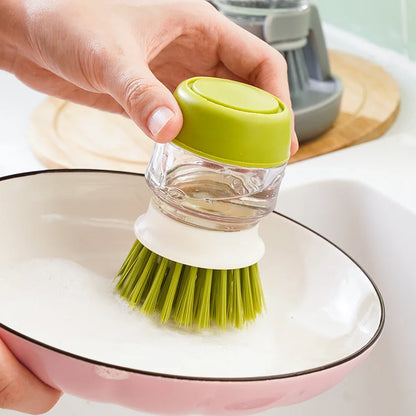 ScrubJet™ – Köks Skrubbborste med Inbyggd Tvåldispenser