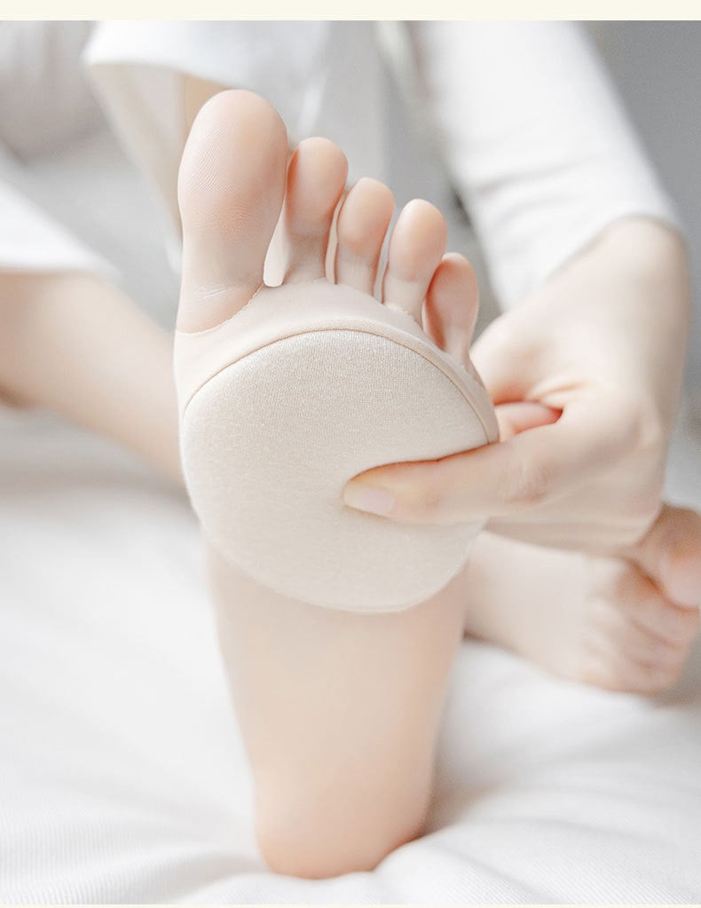 Cushiona™ – Fem-Tå Framfots Gel-Fria Stötdämpande Inläggssulor