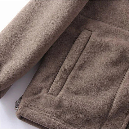 SnugPeak™ – Unisex Dubbellager Vadderad Fleecejacka